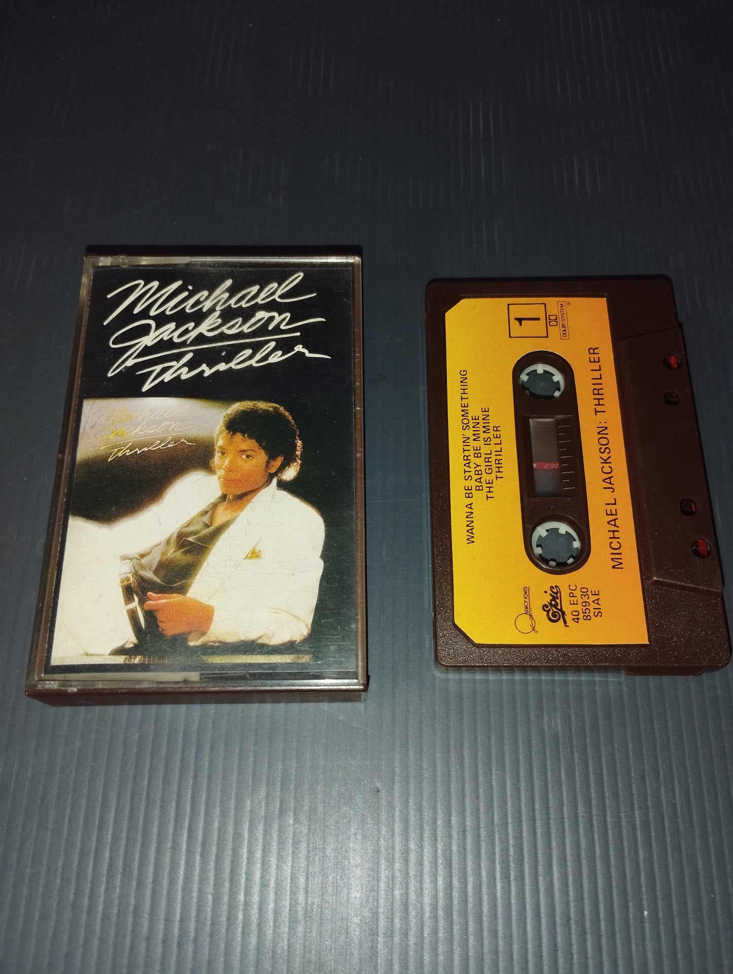 Thriller Michael Jackson Music Cassette
