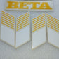 Original Beta motorcycle sticker set