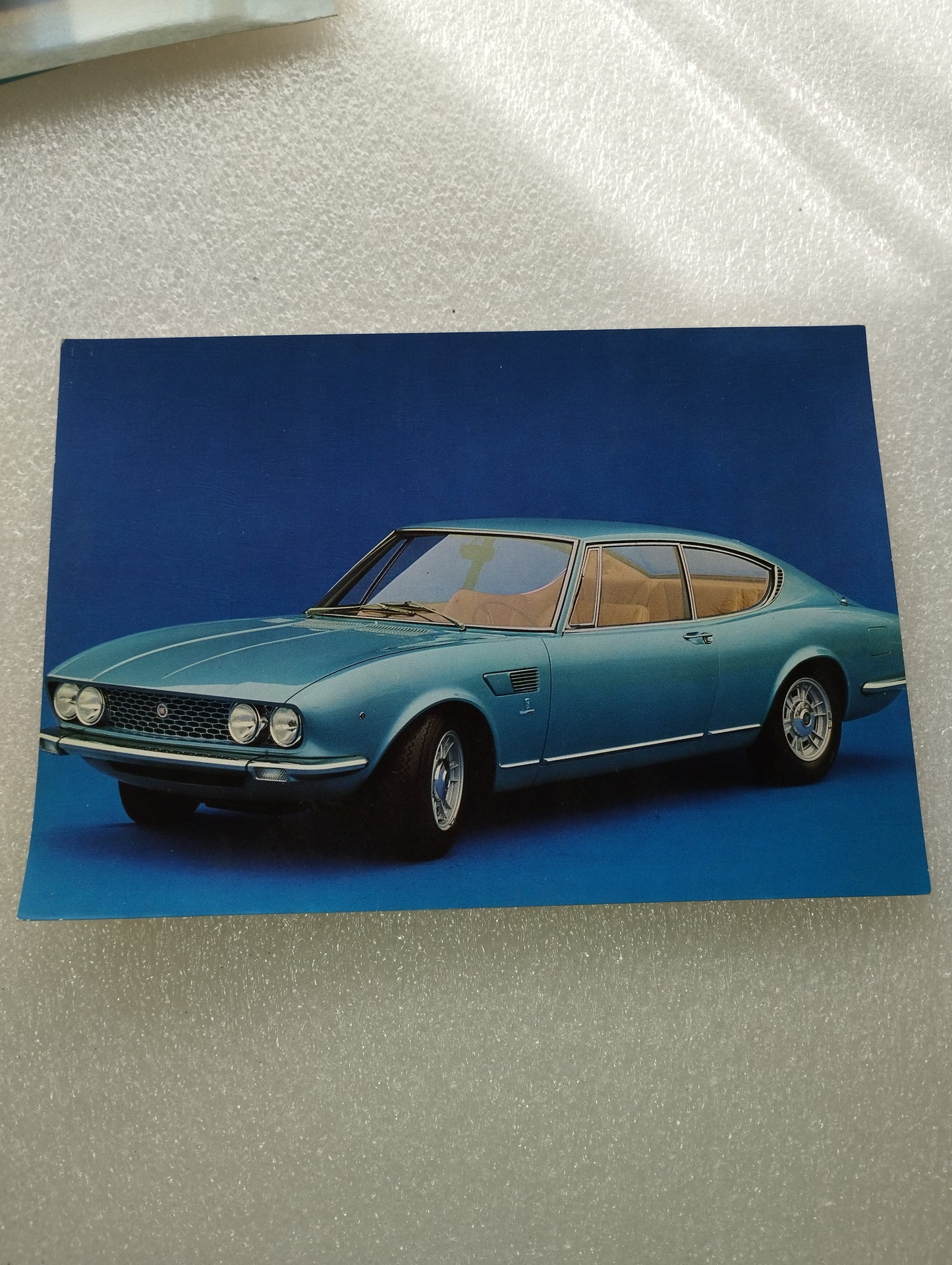 Fiat Dino Coupe
 Vintage advertising postcard