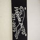 Jaguar Paris Car Vintage Plastic License Plate