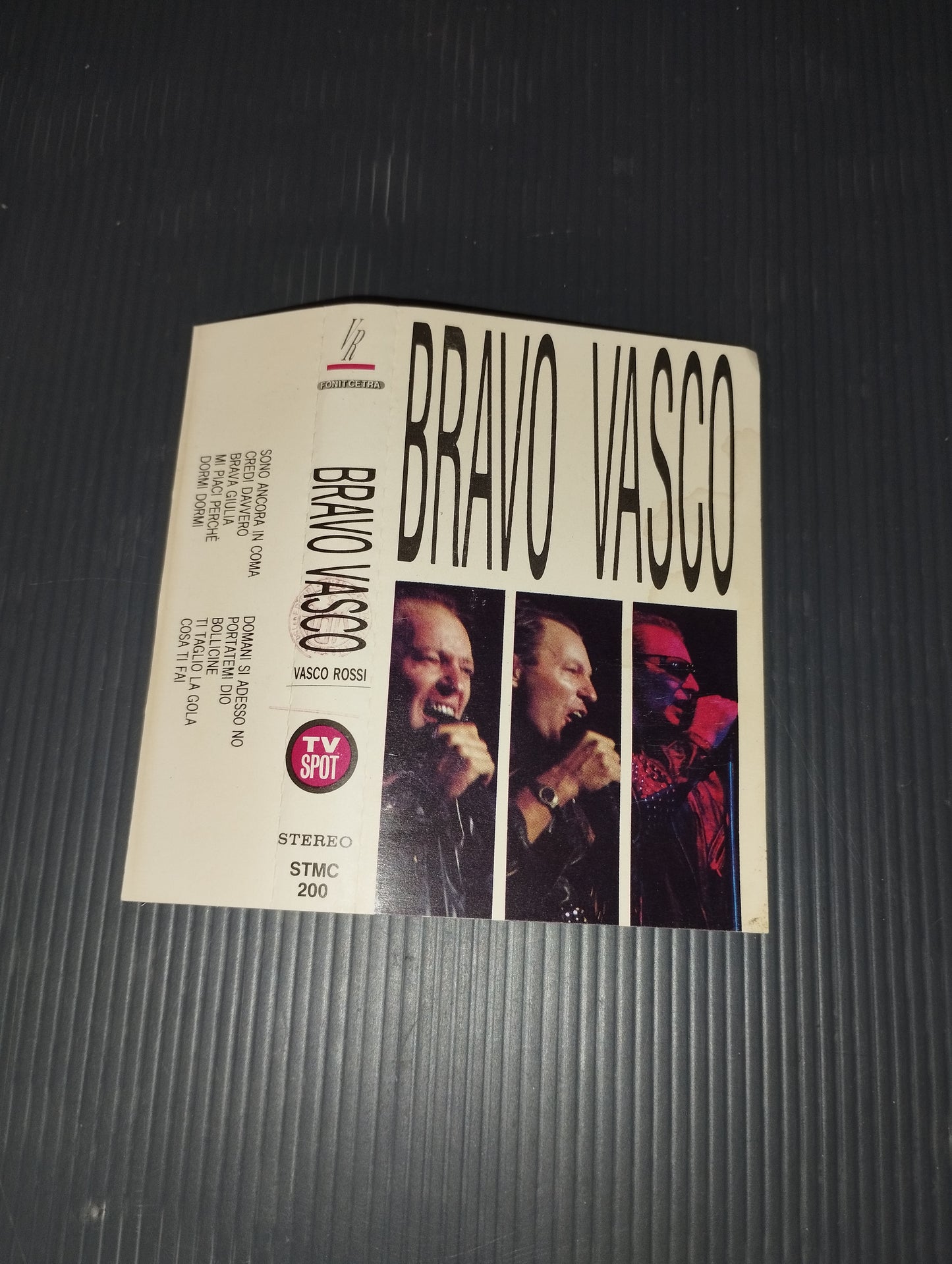 Well done Vasco Vasco Rossi cassette