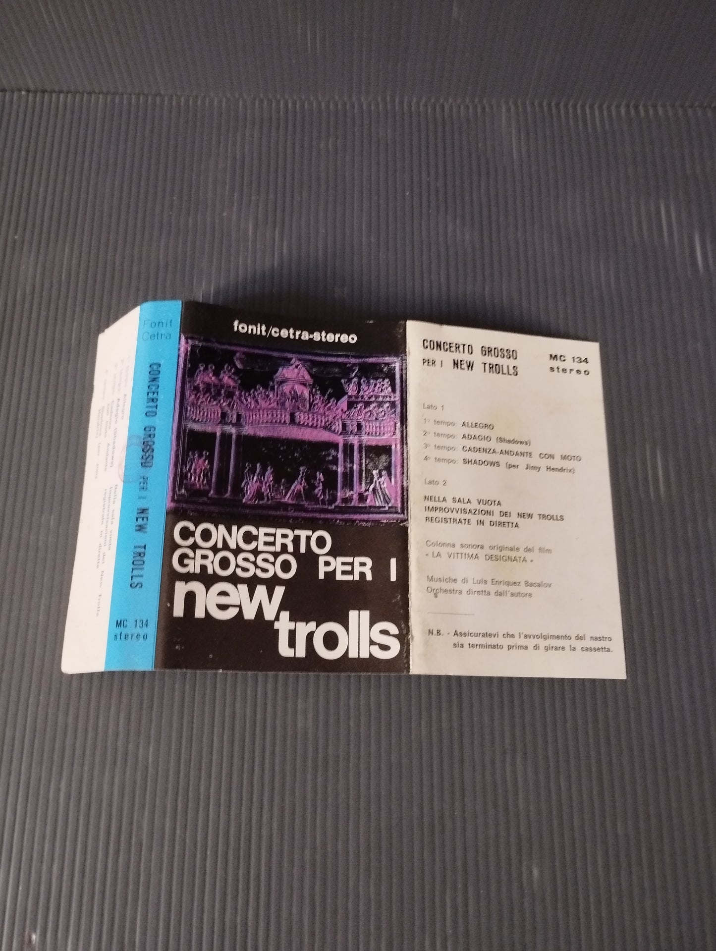 Concerto Grosso for the New Trolls cassette