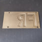 FR Frosinone metal plate