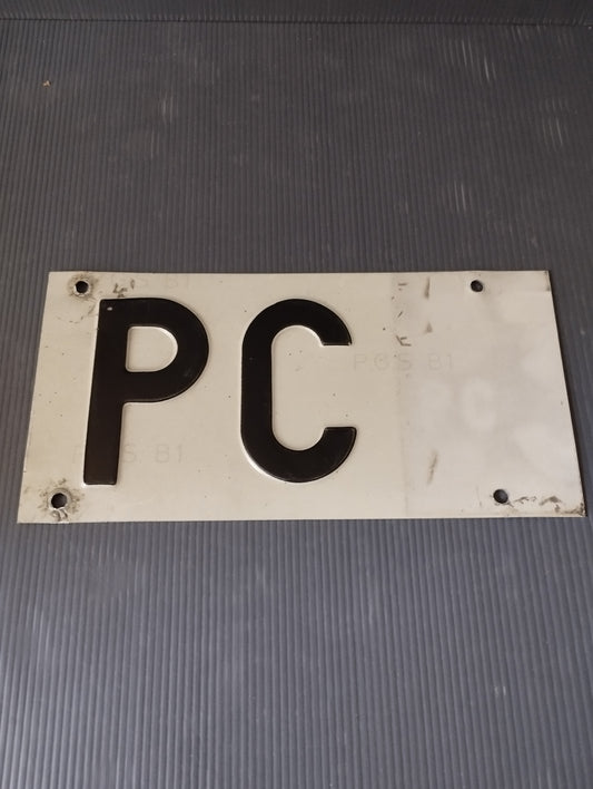 PC Piacenza metal plate