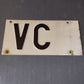 VC Vercelli metal plate