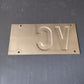 VC Vercelli metal plate