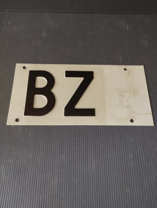 BZ Bolzano metal plate