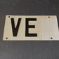 VE Venezia metal plate