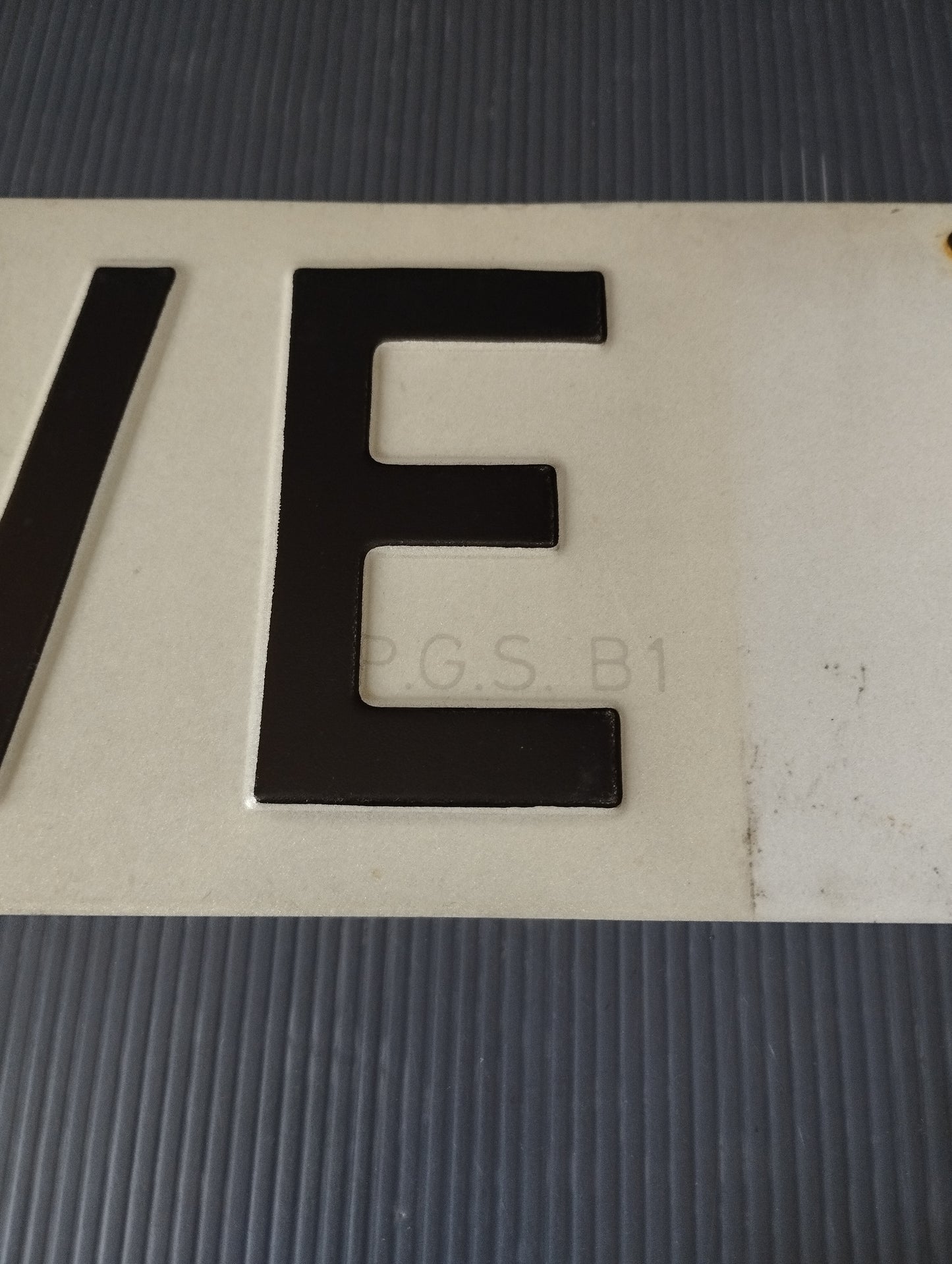 VE Venezia metal plate