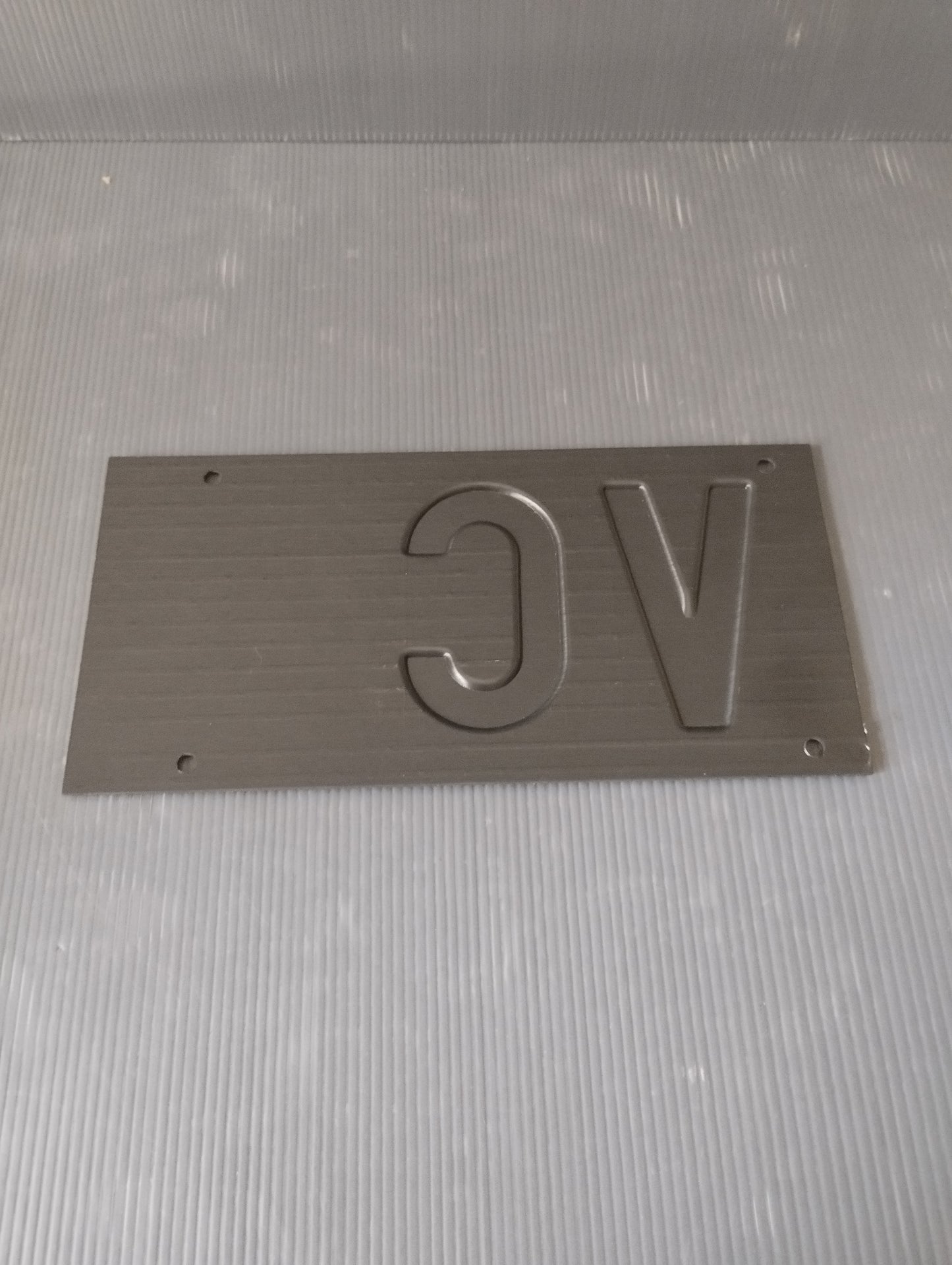 VC Vercelli plastic plate