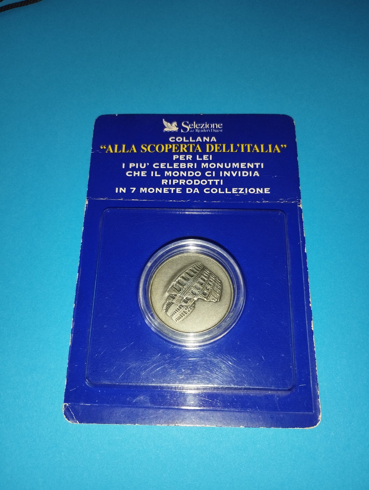 Colosseum Sealed Reader's Digest Selection Medal
 Metal