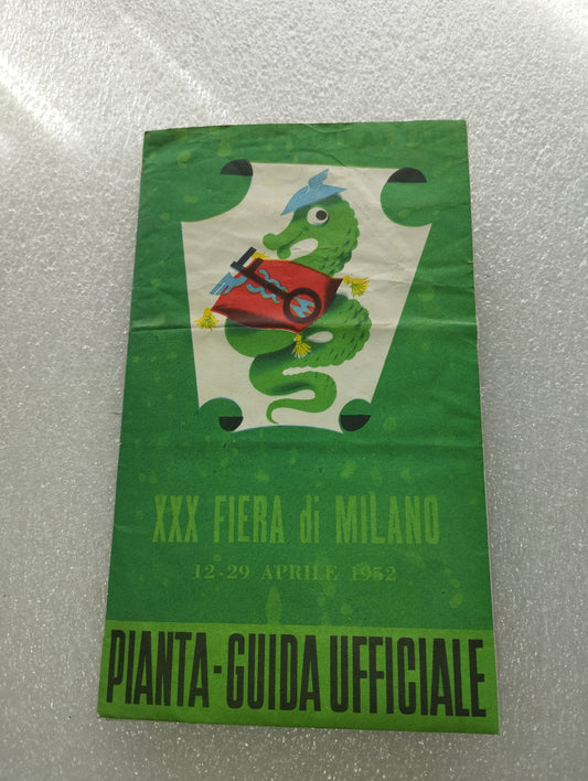 Pianta/Guida Ufficiale XXX Fiera Di Milano Aprile 1952
Originale