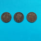 Lot of 3 coins 10 cents 1893 R Umberto I
 Originals