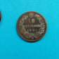 Lot of 3 coins 10 cents 1893 R Umberto I
 Originals