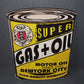 Gas+ Oil metal sign