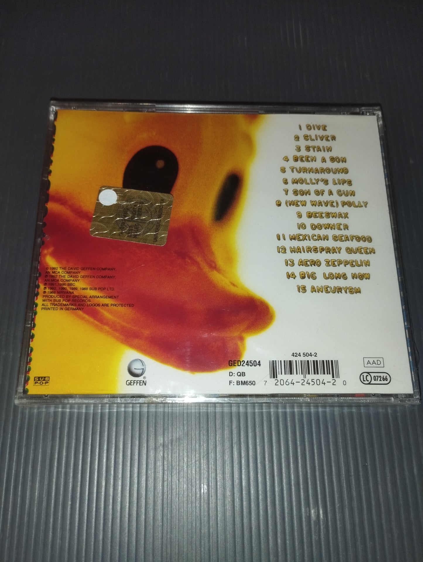 Incesticide Nirvana CD Sealed