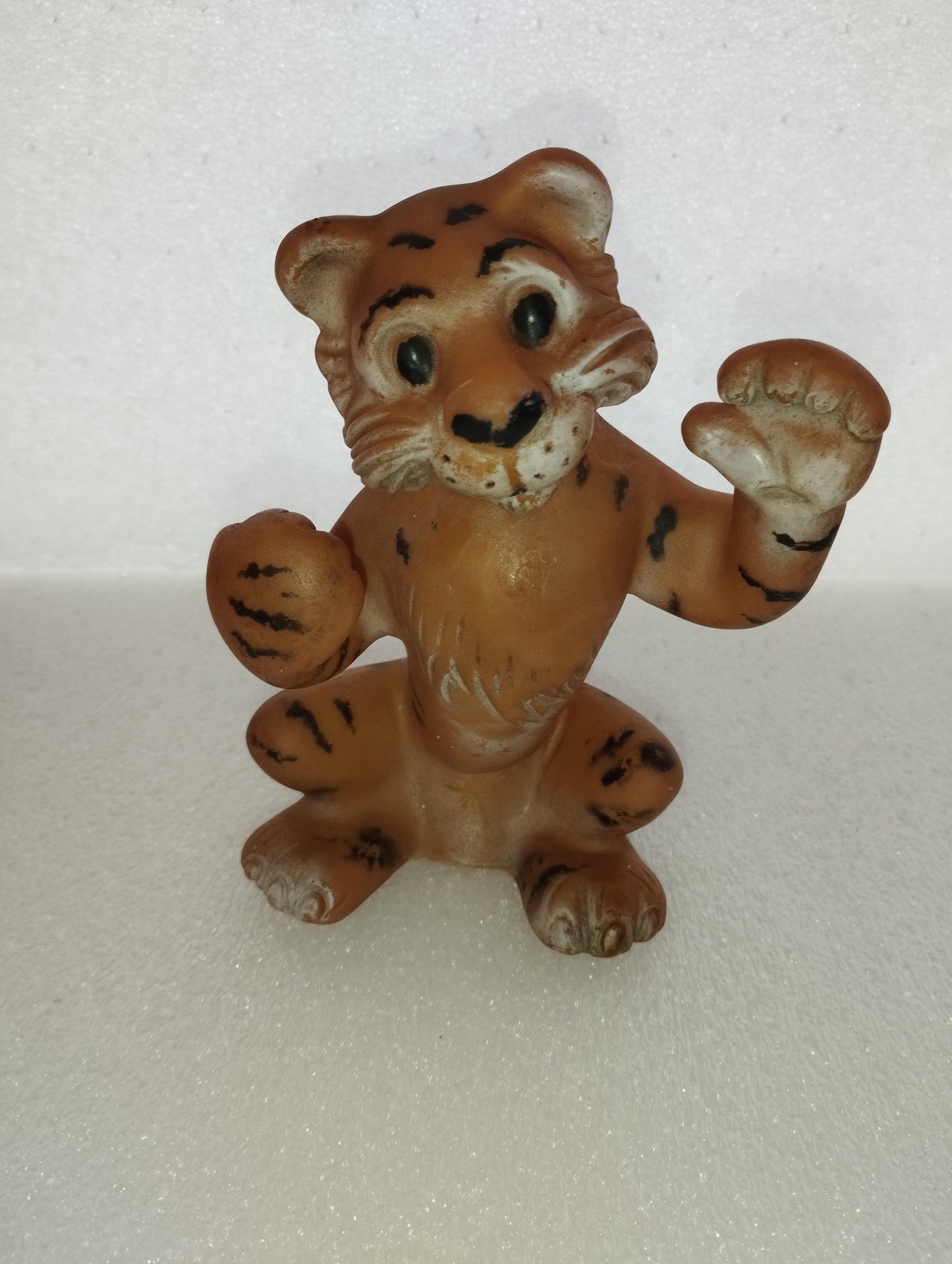 Rubber puppet the Esso mascot Tiger from the 60s