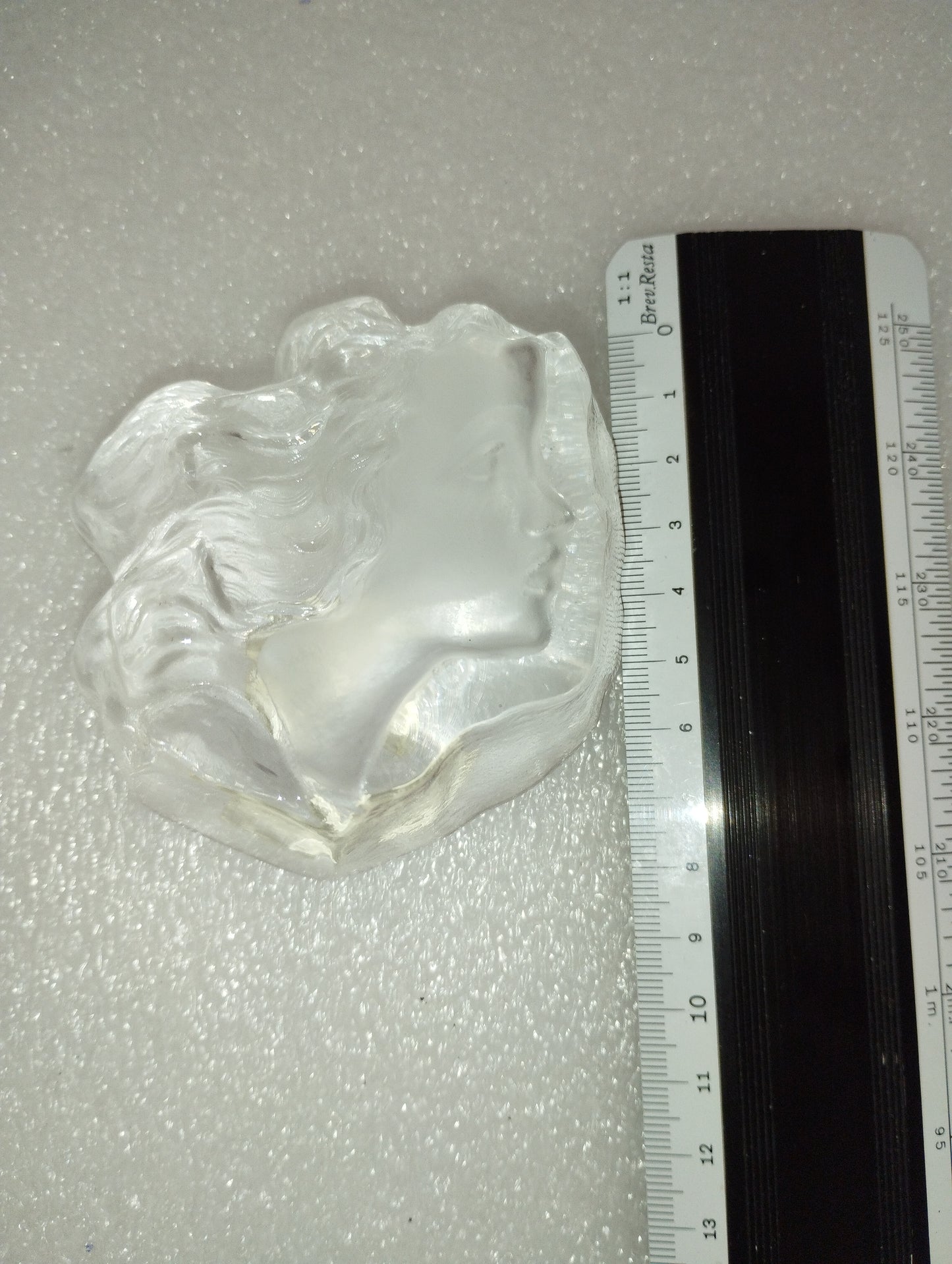 24%PbO Emperor crystal paperweight