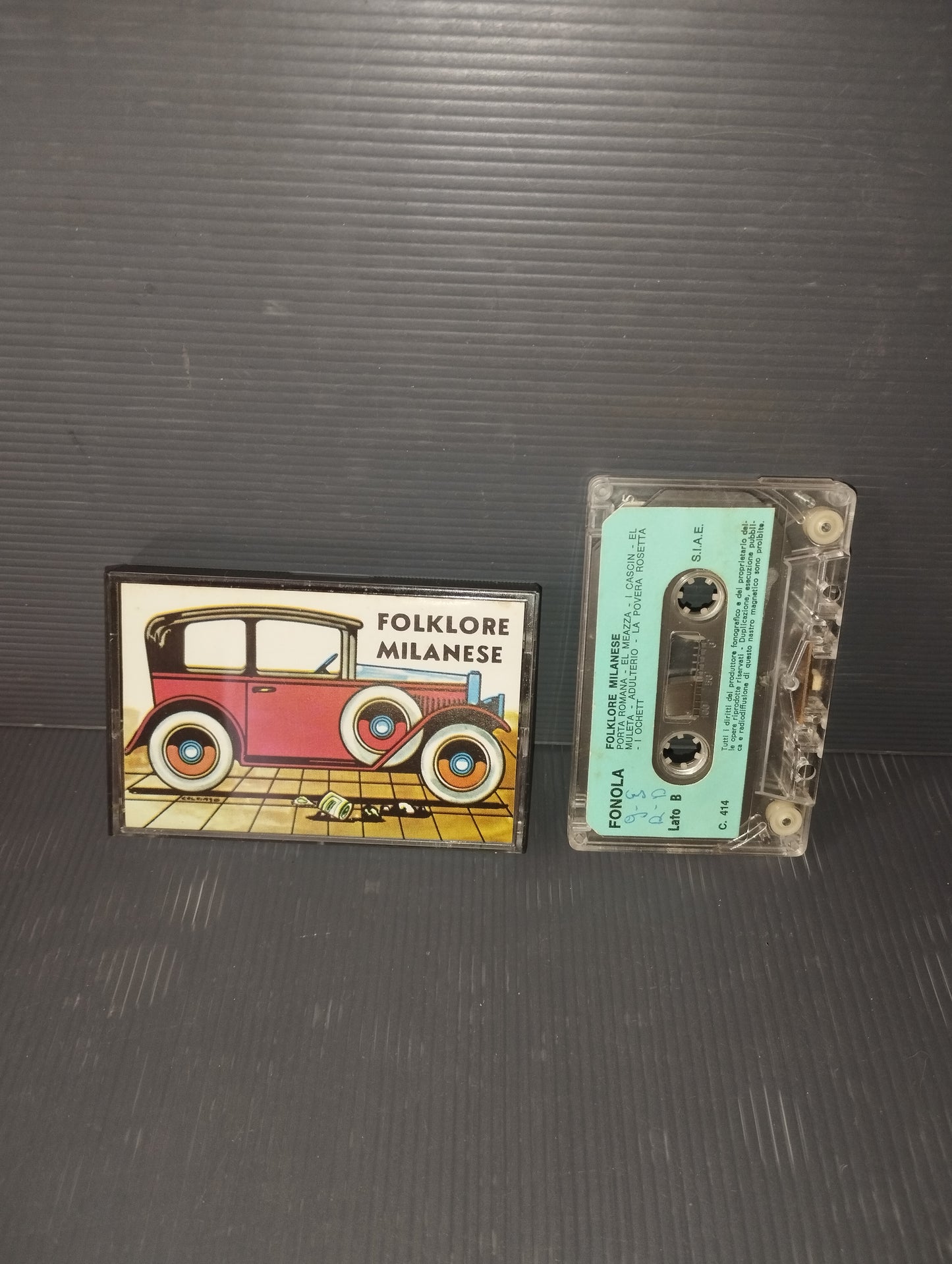 Milanese folklore cassette Fonola