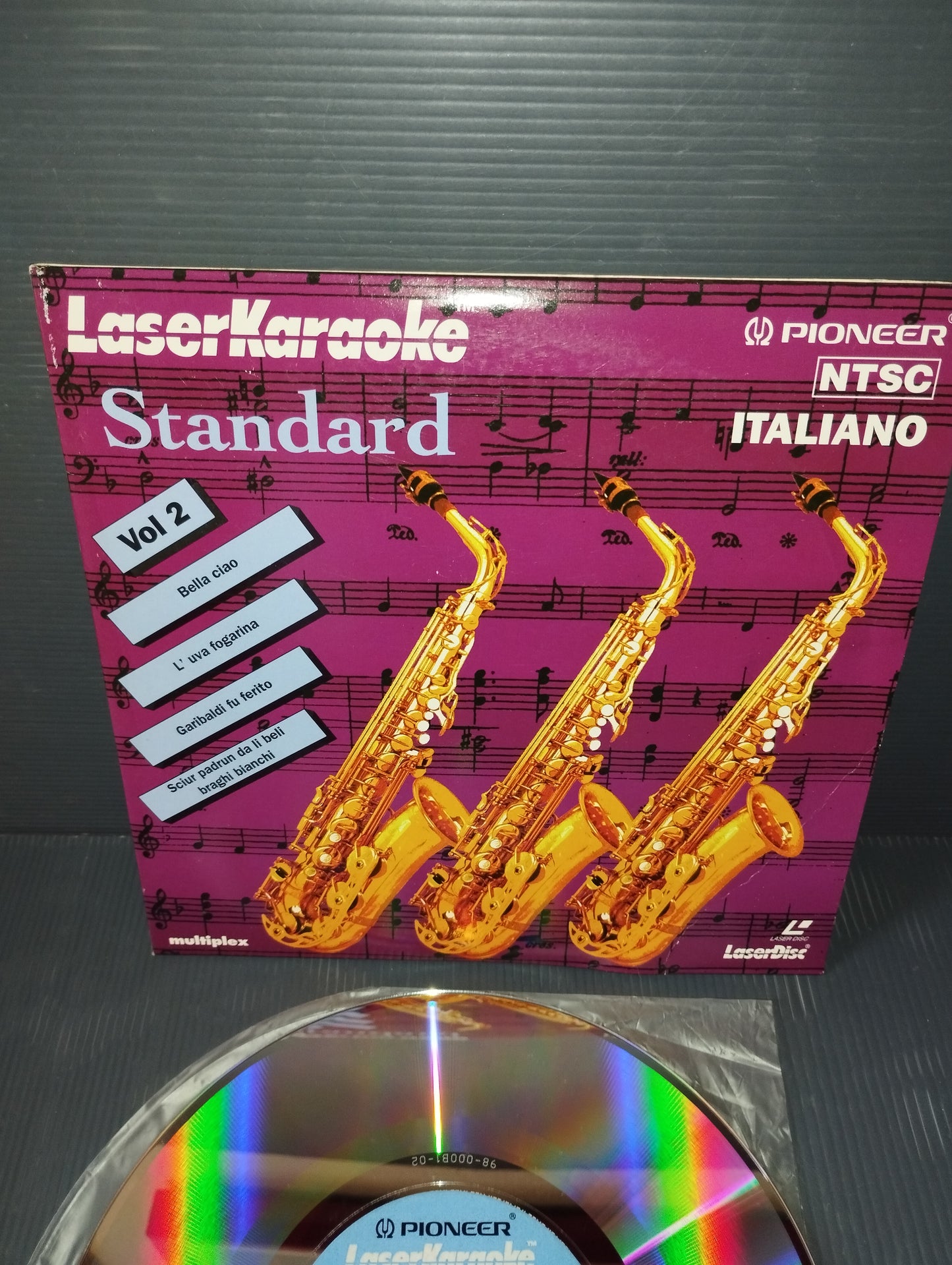 Laserkaraoke Standard vol.2 Pioneer NTCS