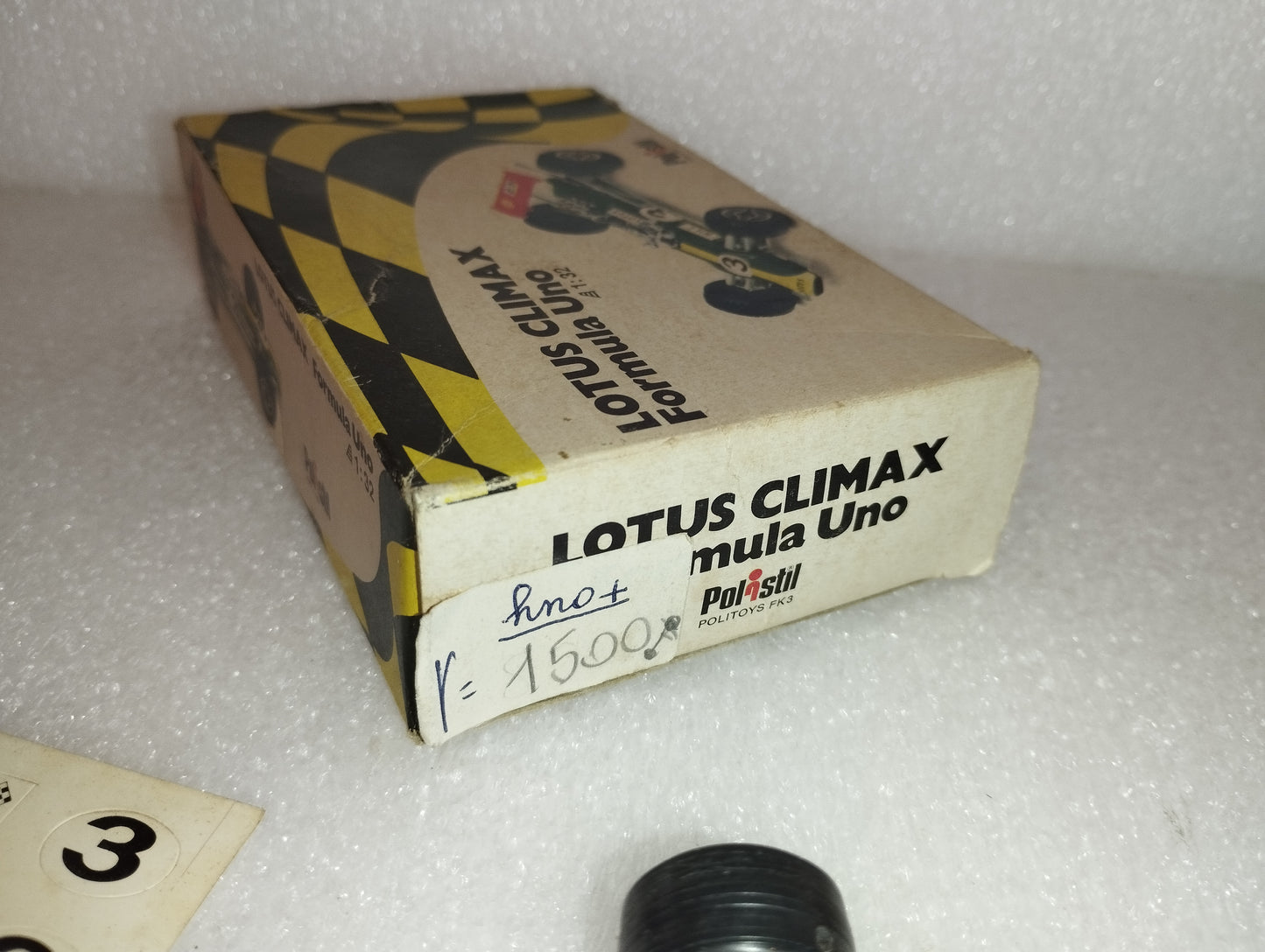 Lotus Climax F.1 Polistil model
 Scale 1:32
 Made in Italy