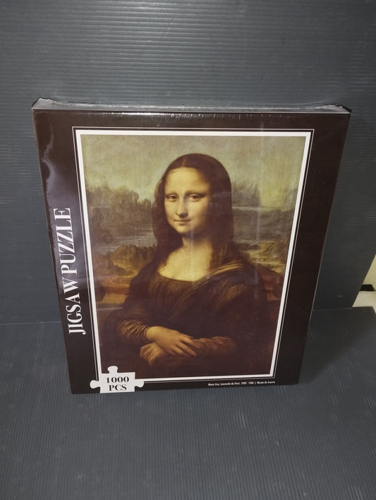 Puzzle the Mona Lisa 1000 pieces