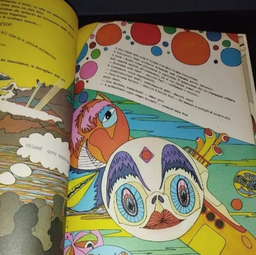 Libro "Beatles Yellow Submarine" Arnoldo Mondadori Editore LEGGI DESCRIZIONE