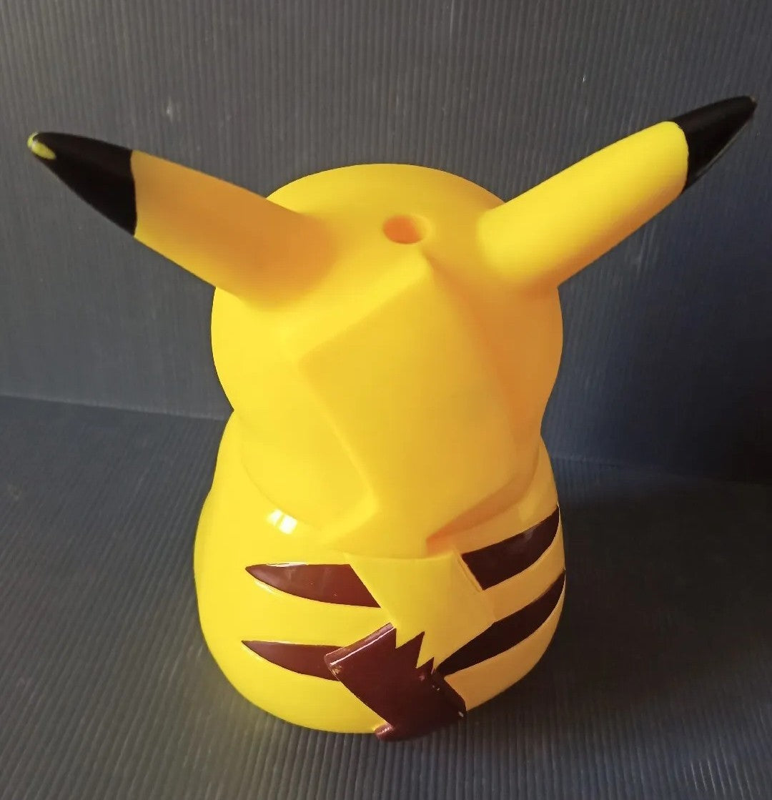 Pikachu Pokemon Borraccia personaggio gigante, Senza Cannuccia anni 90