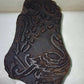 Ancient wooden stamp for fabrics and fabrics