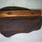 Ancient wooden stamp for fabrics and fabrics