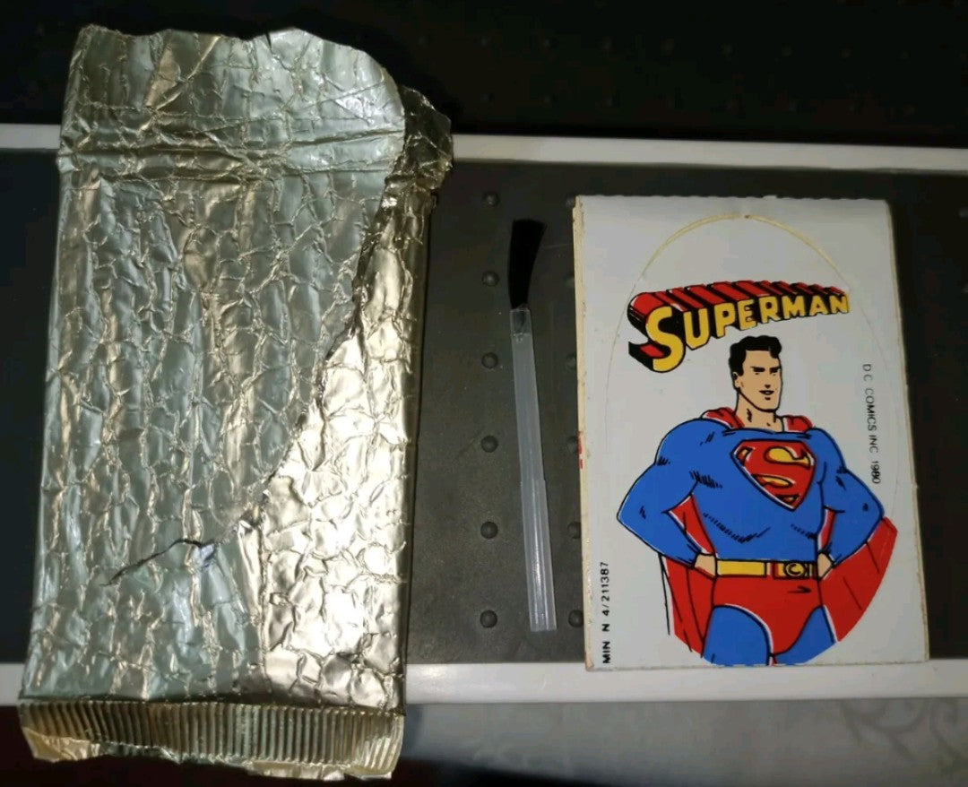 Gadget Nesquik Autoadesivi Superman,
originali 1980