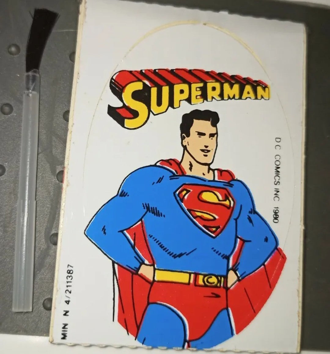 Gadget Nesquik Autoadesivi Superman,
originali 1980