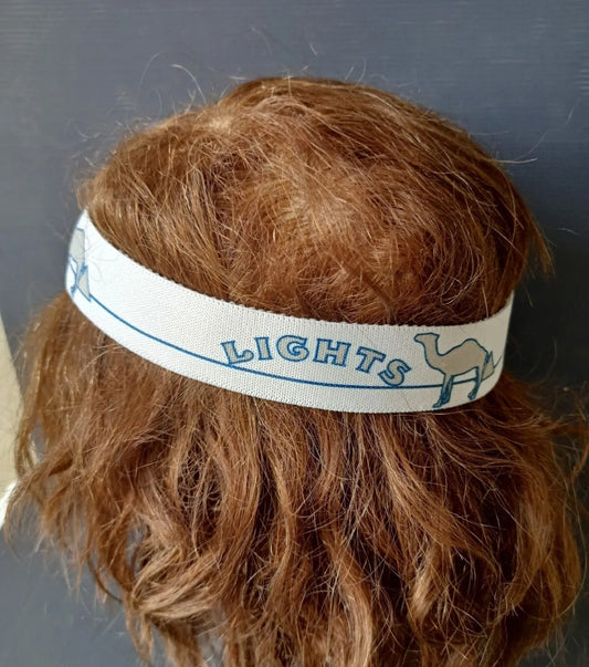 Fascia per capelli Camel Lights, anni 80