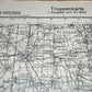 Truppenkarte Tedesca Edizione XI 1943 di Milano(Mappa) scala 1:100.000.
Originale dell'epoca