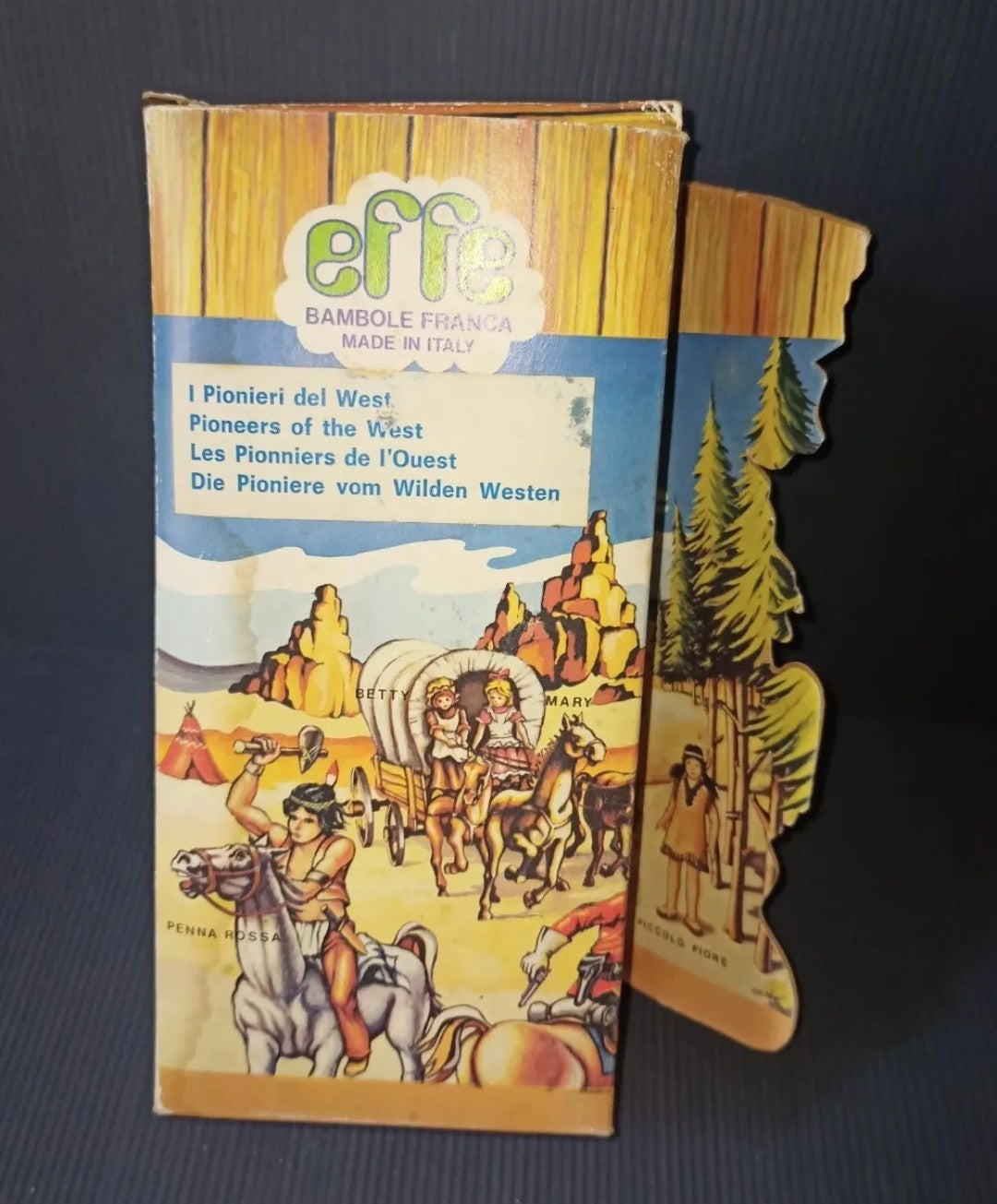 Bambola I Pionieri Del West, Effe originale anni 70