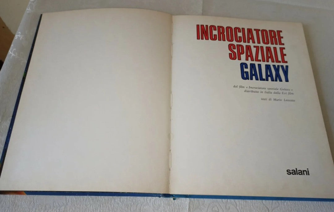 Libro Incrociatore Spaziale Galaxy, Salani 1978