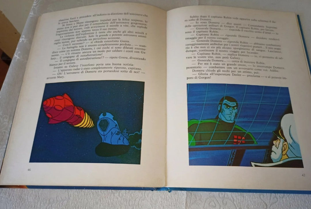 Libro Incrociatore Spaziale Galaxy, Salani 1978