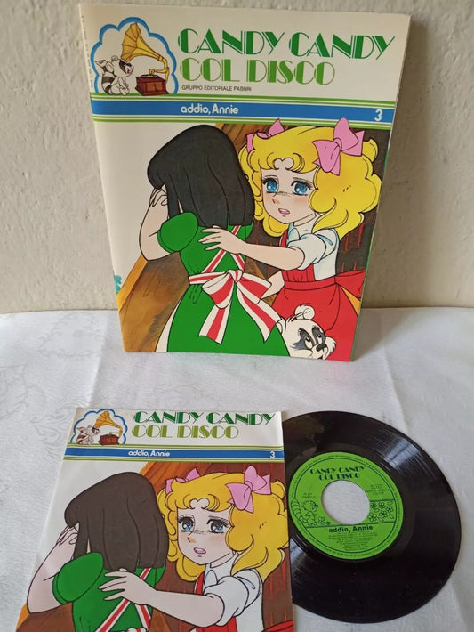 Candy Candy col disco "Addio, Annie" n. 3 1^edizione 1981