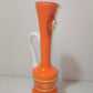 Vaso in vetro Murano anni 40-50 con cammeo