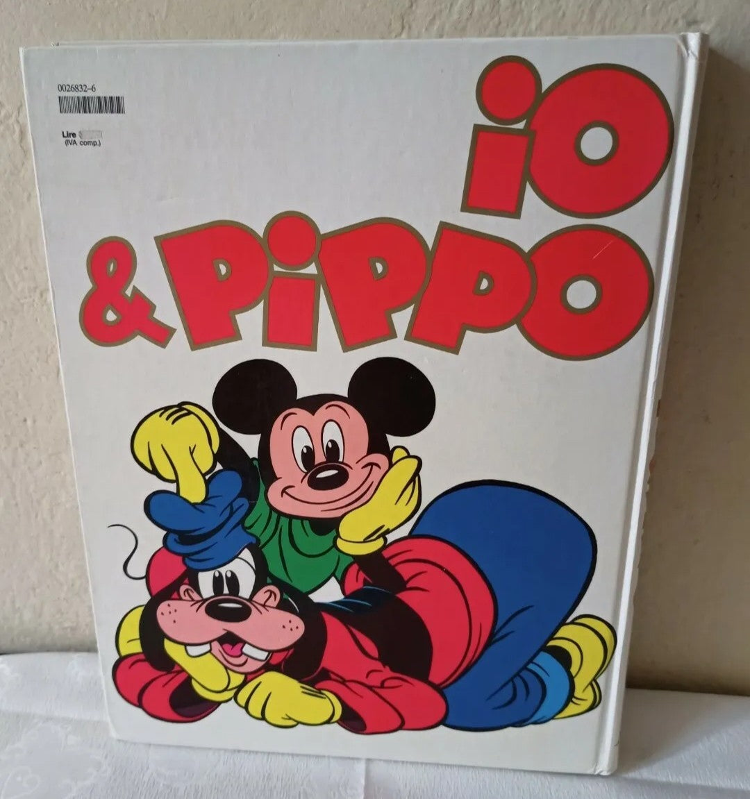 Libro Io e Pippo Mondadori, 1^ edizione 1985