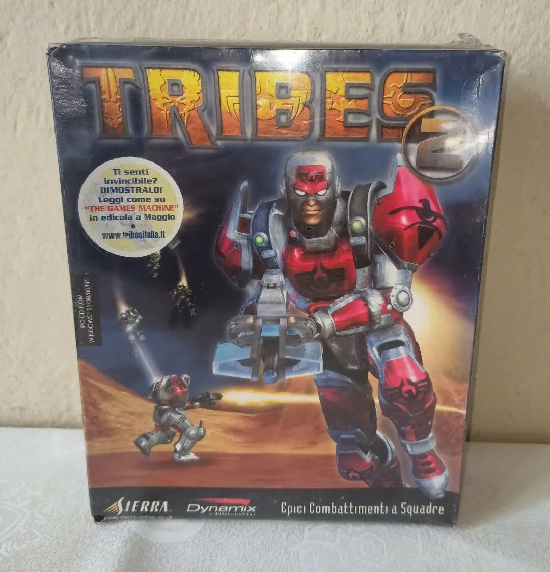 Tribes 2 PC Video Game, Sealed