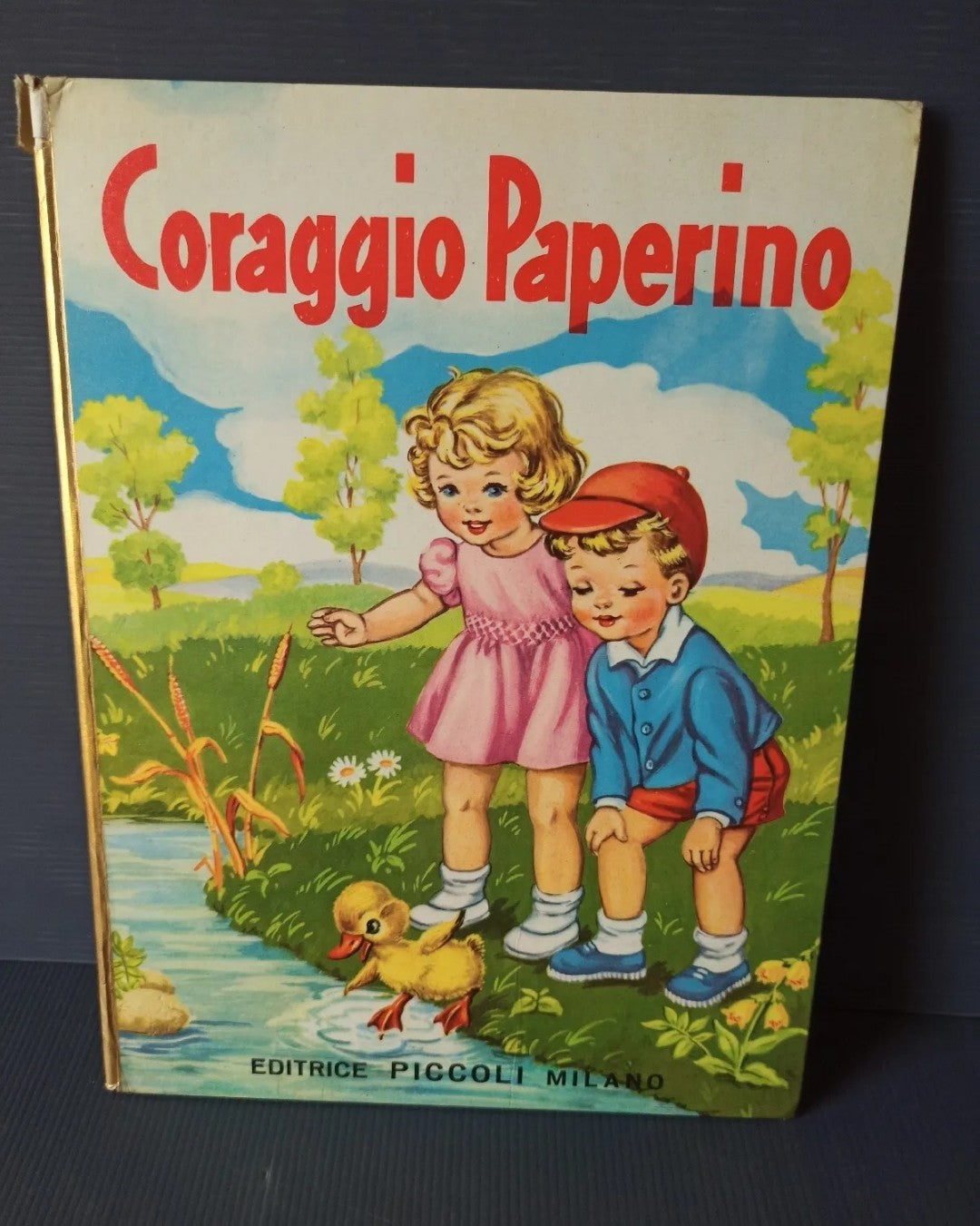 Libro Coraggio Paperino, Editrice Piccoli 1960