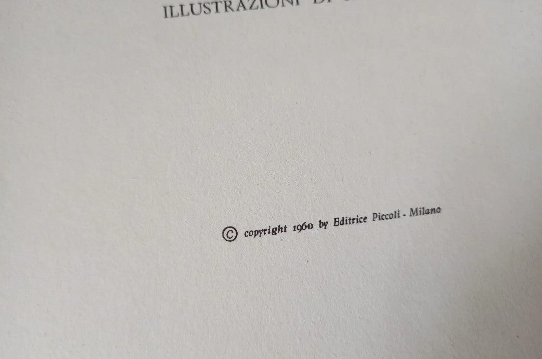 Libro Coraggio Paperino, Editrice Piccoli 1960