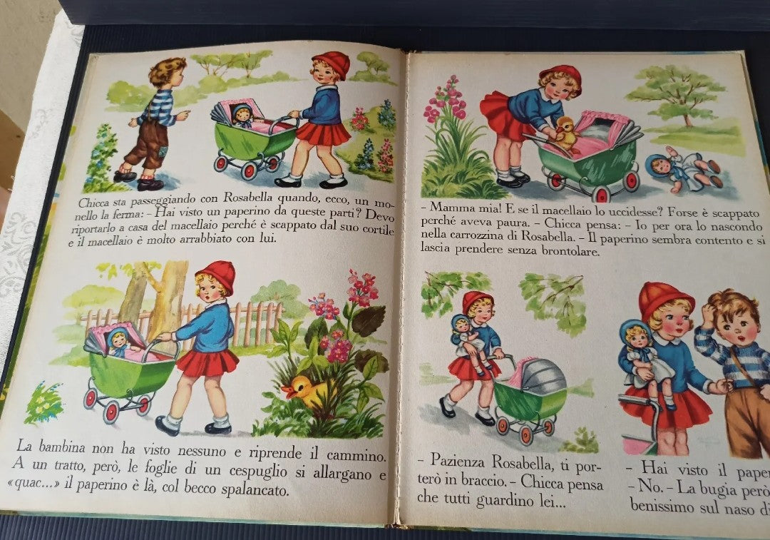 Libro Coraggio Paperino, Editrice Piccoli 1960