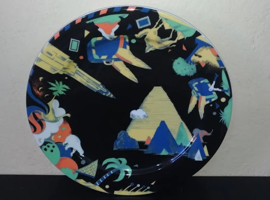 Bopla Evasion series porcelain plate, original from the 90s