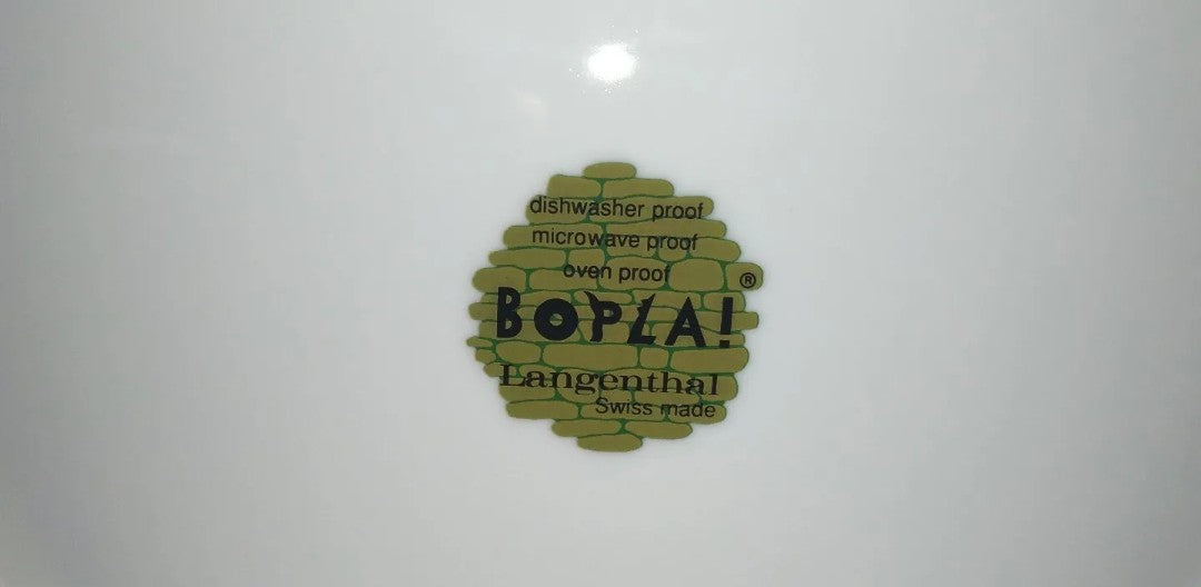 Bopla Evasion series porcelain plate, original from the 90s