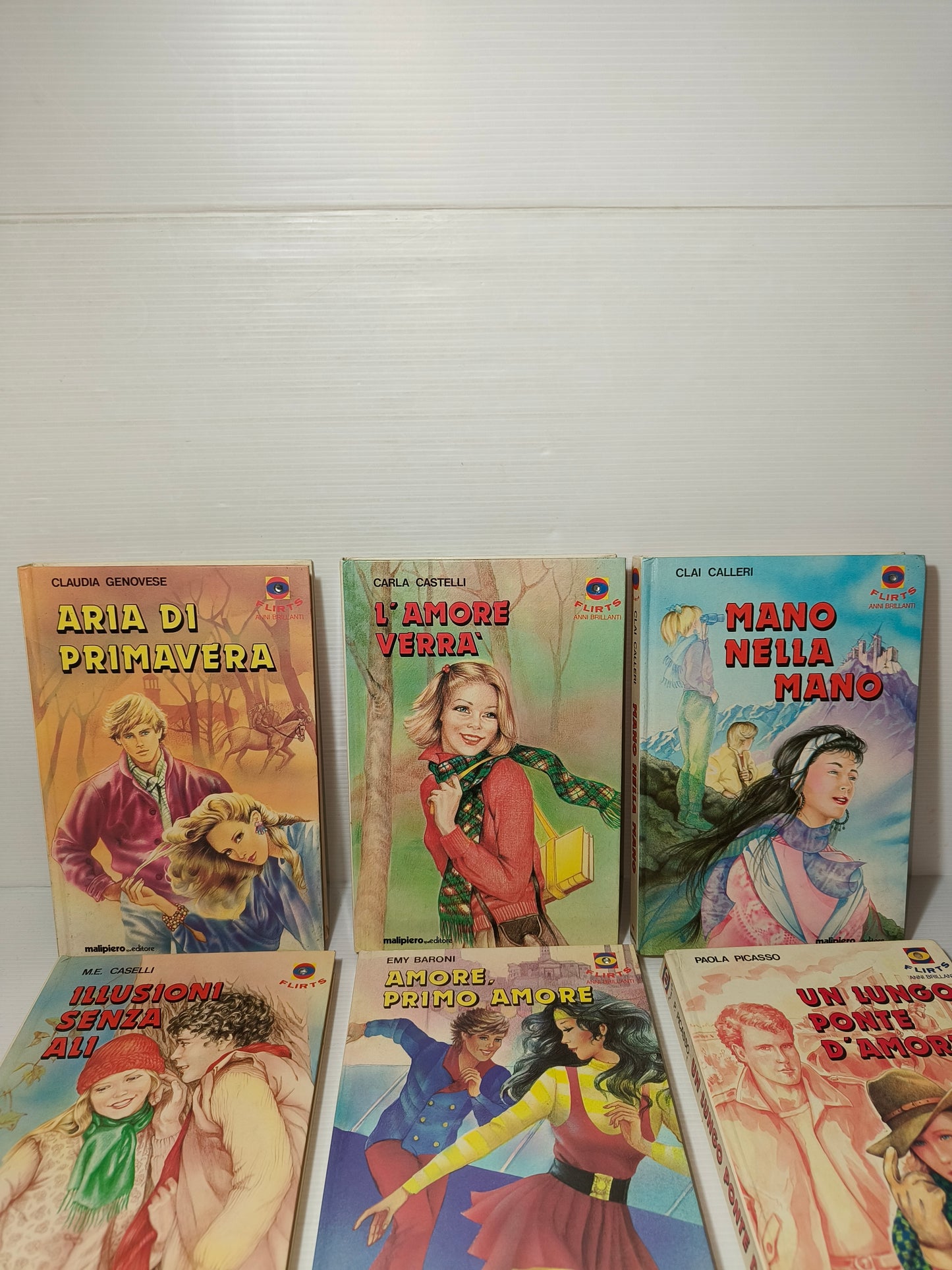 Lotto Romanzi Serie Flirts anni Brillanti anni 80