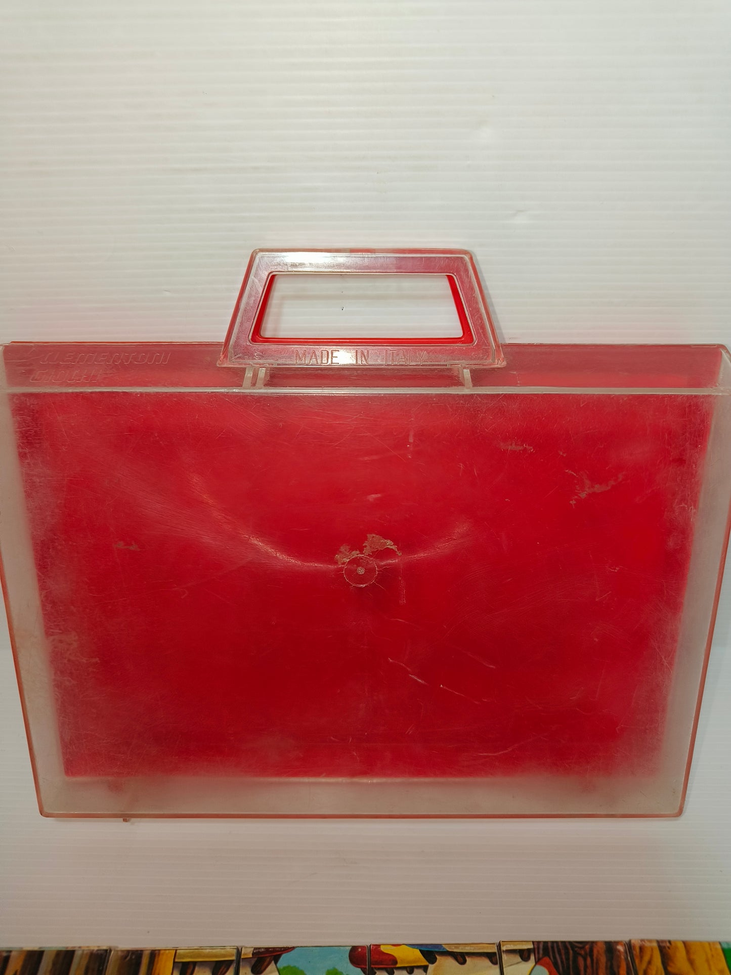 Cubi giocattolo Puffi anni 80, LEGGI