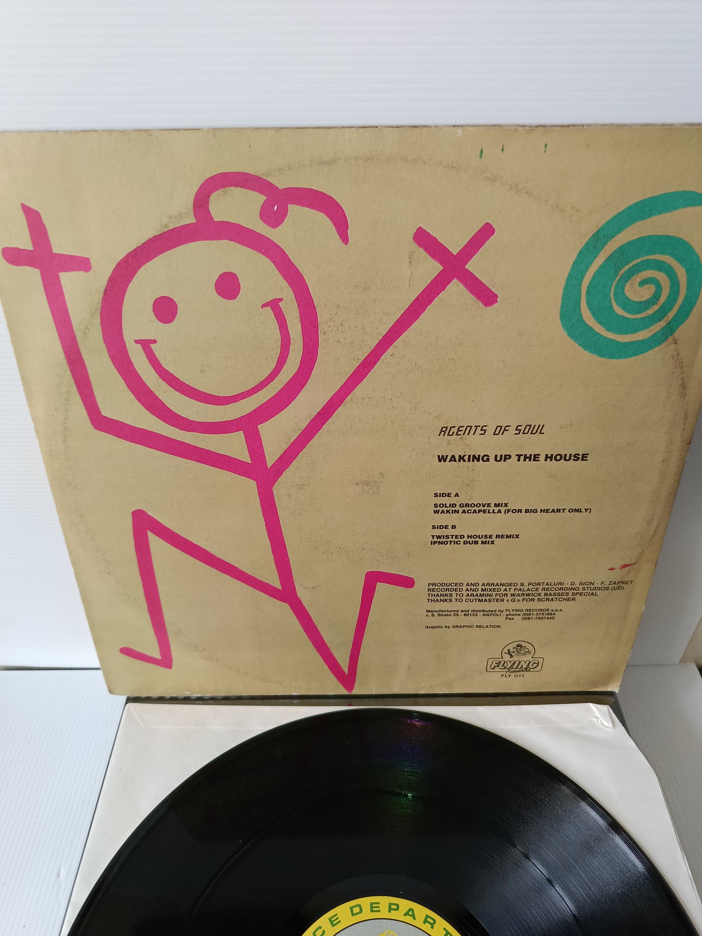 Waking Up The House Agent Of Soul Vinile 12" 45 Giri