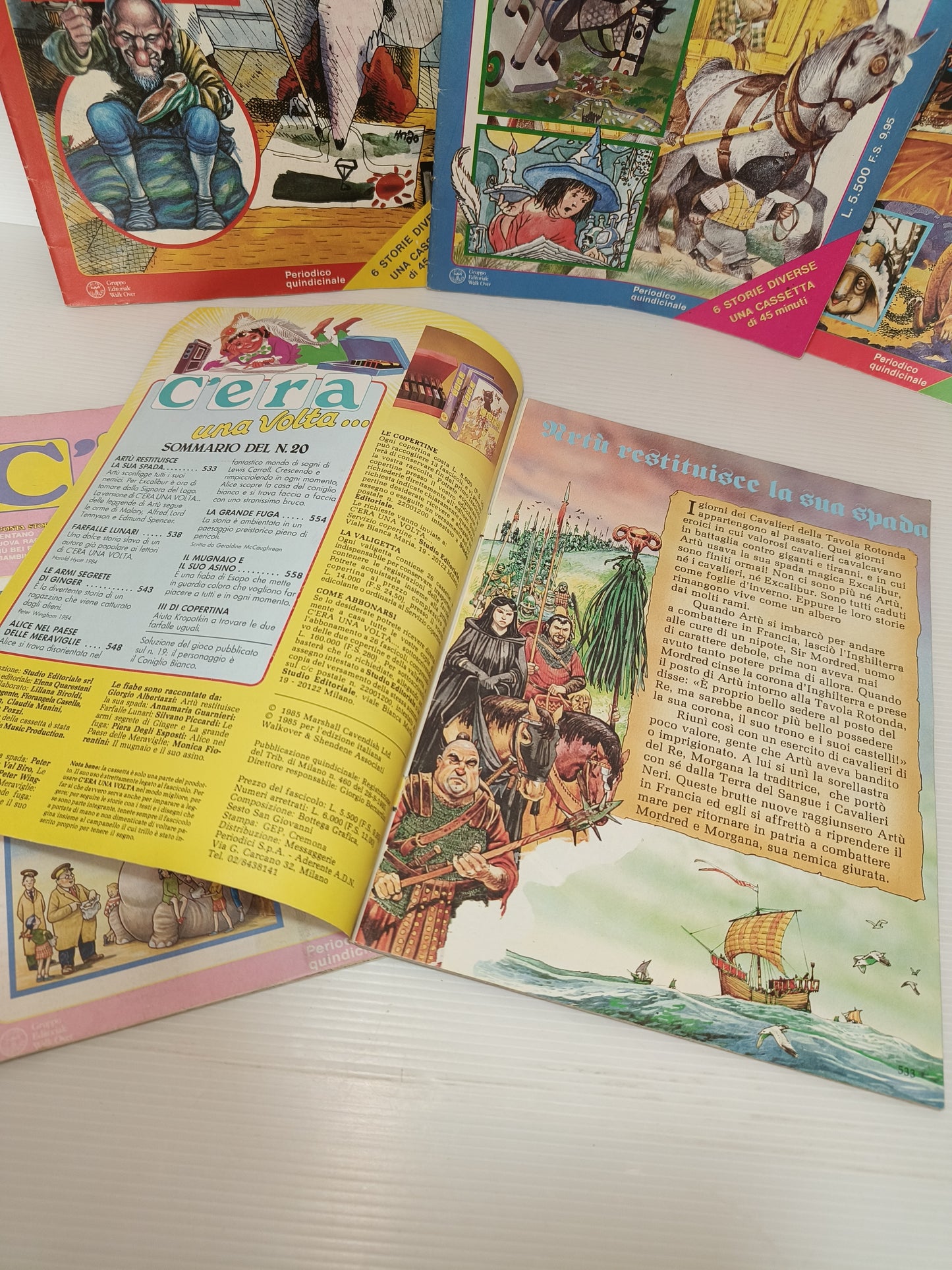 Lotto Periodici C'era una volta... anni 80 No musicassetta